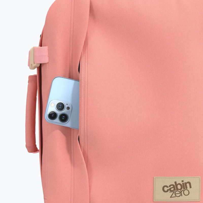 Rucsac de călătorie CabinZero Classic Tech 28 roz 13