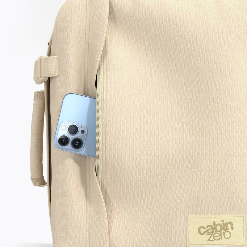 Rucsac de călătorie CabinZero Classic Tech 28 l shell white 11