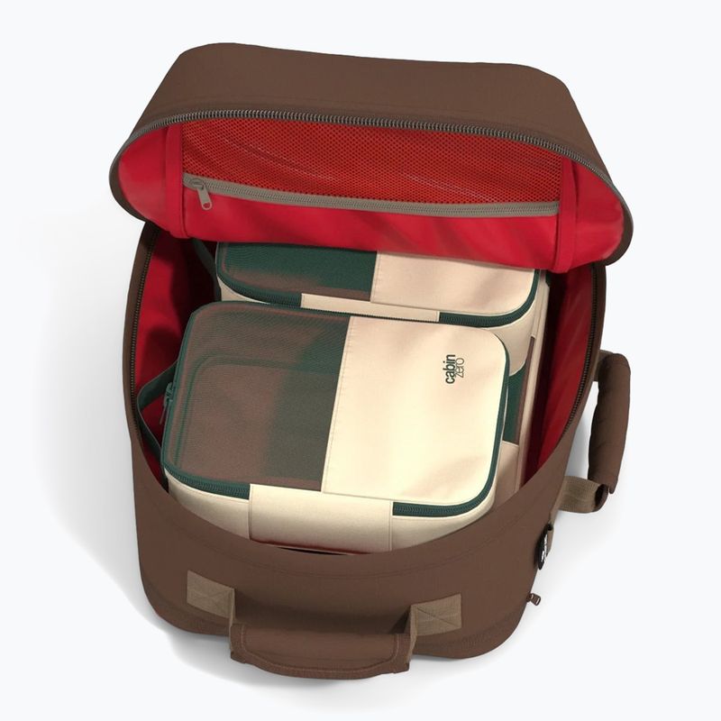 Rucsac de turism CabinZero Classic Tech 28 l redwood 11