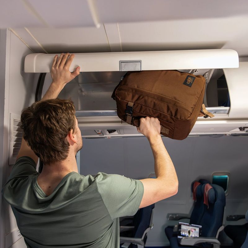 Rucsac de călătorie CabinZero Classic Tech 28 l redwood 15