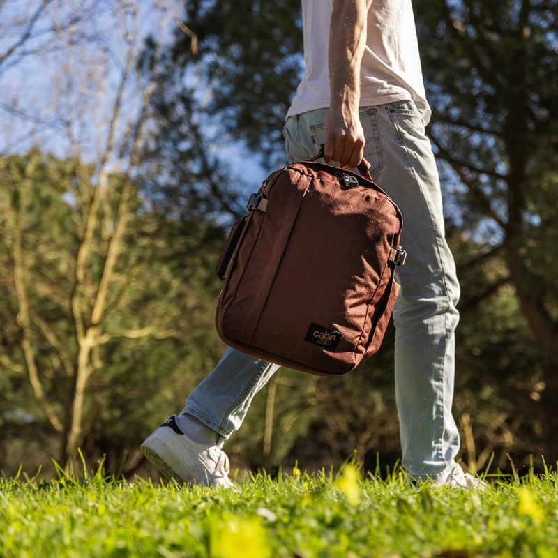 Rucsac de călătorie CabinZero Classic Tech 28 l redwood 19