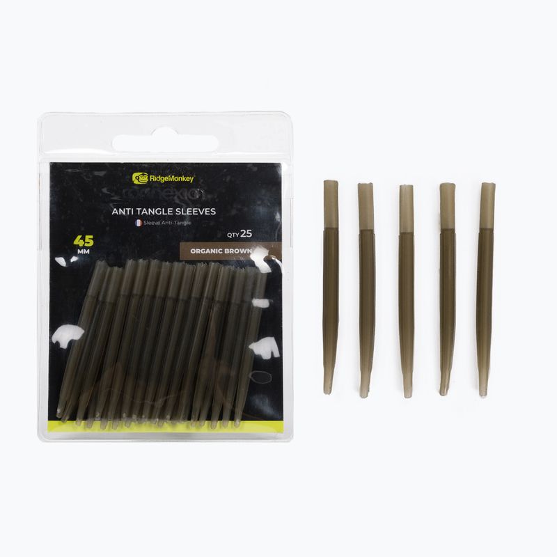 RidgeMonkey Connexion Connexion Anti Tangle Sleeves maro RMT109