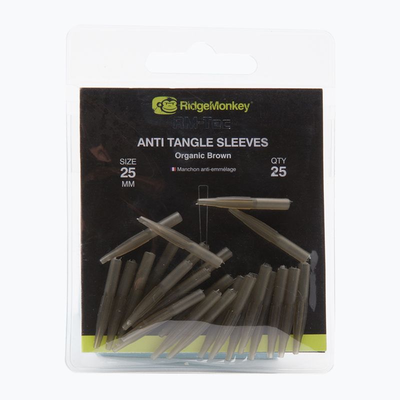 RidgeMonkey Connexion Connexion Anti Tangle Sleeves maro RMT110