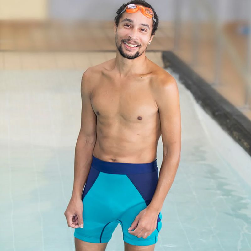 Scutec pentru înot Splash About Splash Jammers navy/jade SJAANJL 8