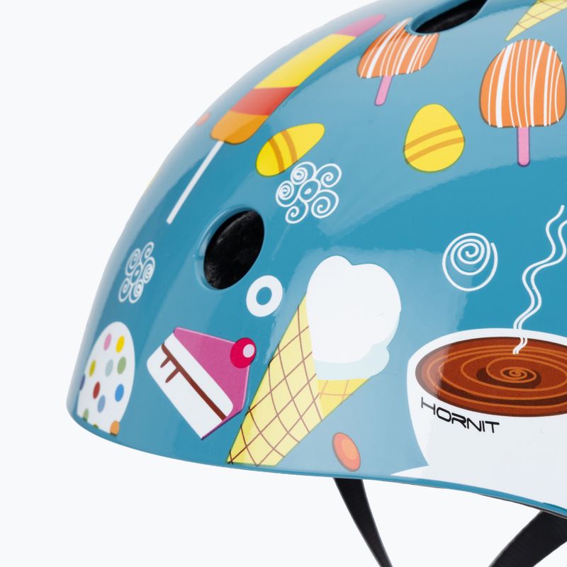 Cască de ciclism pentru copii Hornit IceCream blue/multicolor 7