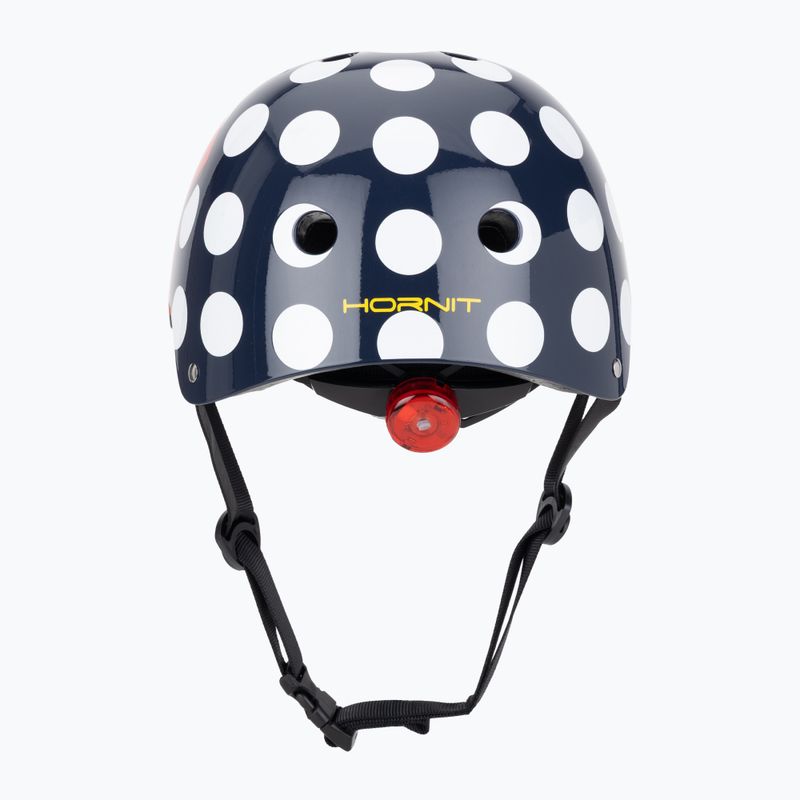 Cască de ciclism pentru copii Hornit PolkaDot navy/white/red 4