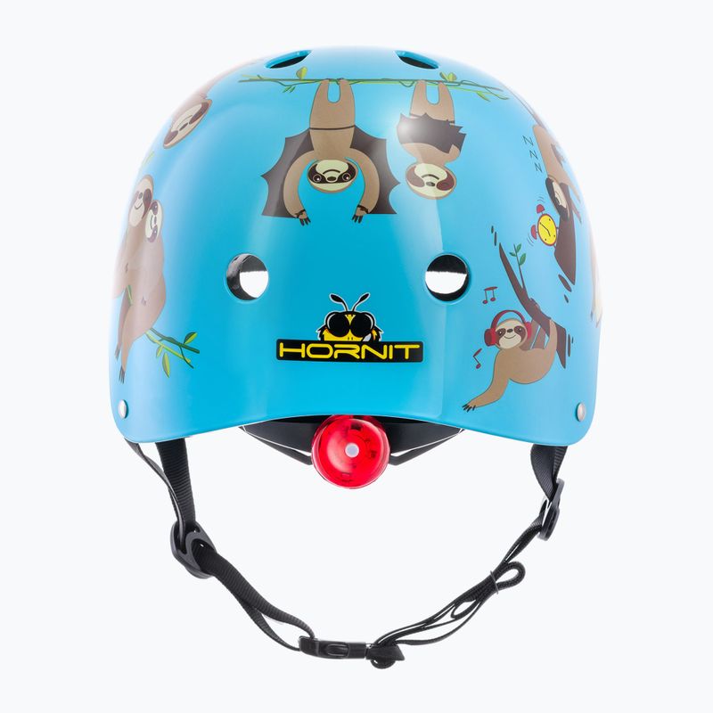 Cască de ciclism pentru copii Hornit Sloth blue/brown 3