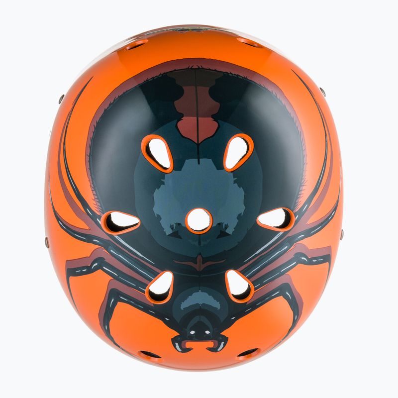 Cască de ciclism pentru copii Hornit Spider orange/black