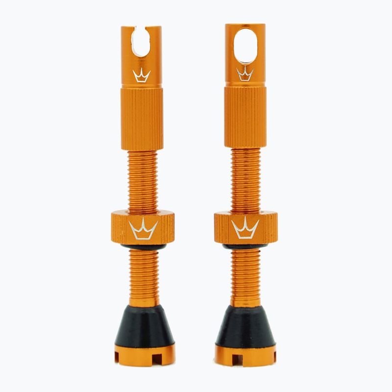 Set de supape presta Peaty's X Chris King MK2 Tubeless Valves 42 mm mango