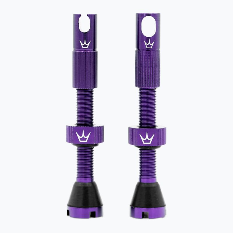Set de supape presta Peaty's X Chris King MK2 Tubeless Valves 42 mm violet