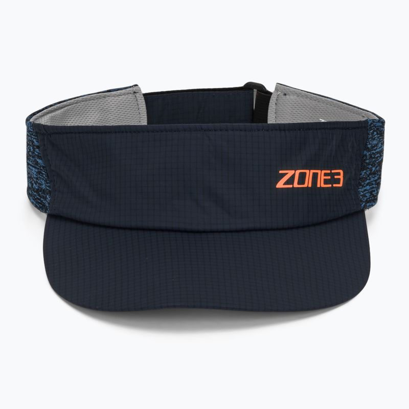 Vizieră de alergare ZONE3 Lightweight Race Visor navy/blue marl/reflective silver 2