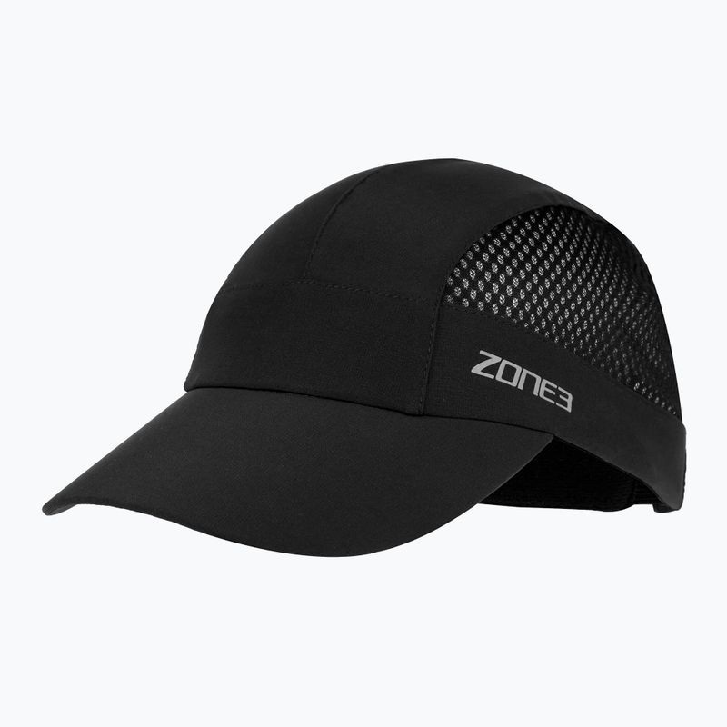 Șapcă ZONE3 Lightweight Mesh Running petrol/reflective silver