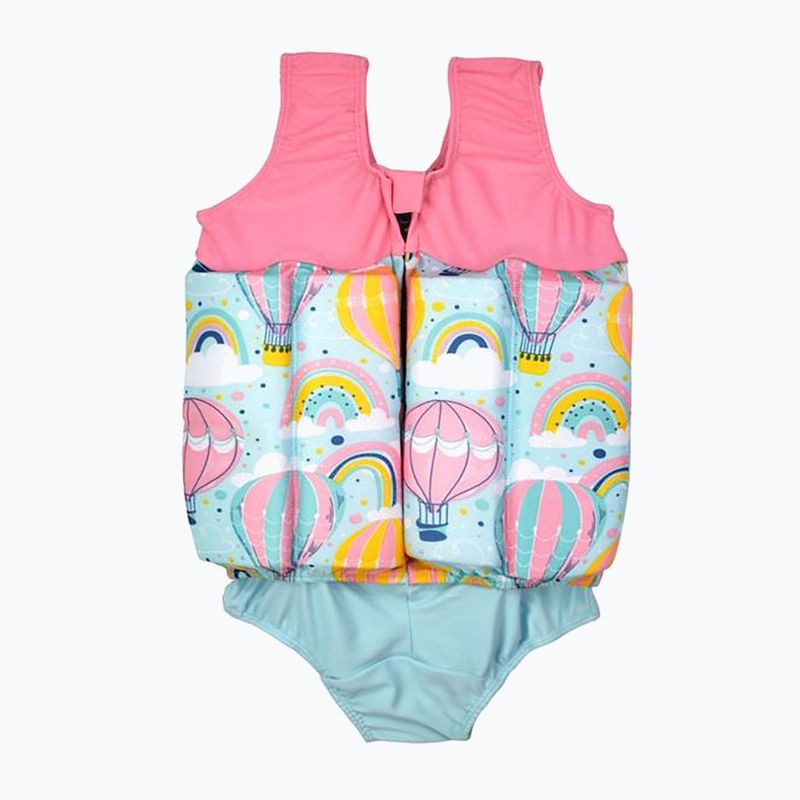 Costum de baie pentru copii Splash About Balloons roz FSZUA1 2