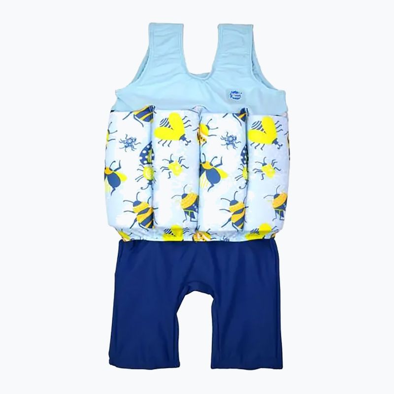 Costum de baie pentru copii Splash About Short John Insects albastru SJFSZBL1