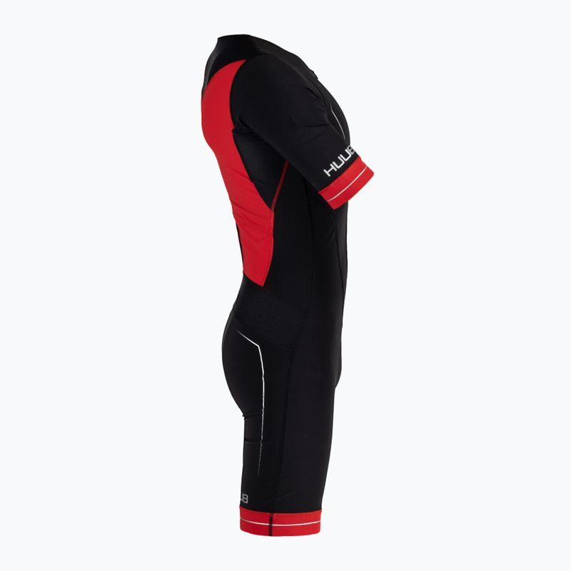 Bărbați HUUB Race Long Course Tri Suit negru/roșu RCLCS 3