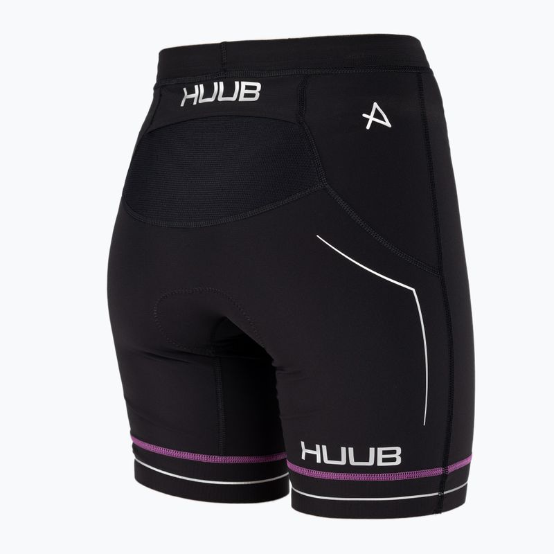 Pantaloni scurți de triatlon pentru femei HUUB Aura Tri Short negru AURSH 4