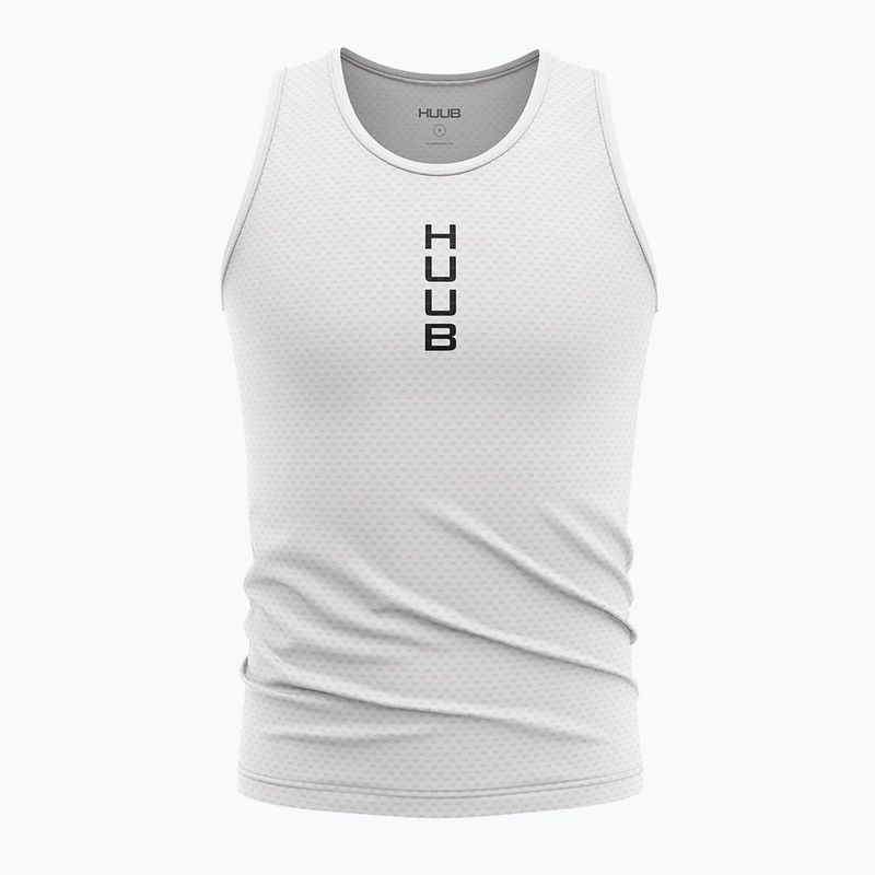 Tank top de ciclism pentru bărbați HUUB Cycling Undervest white