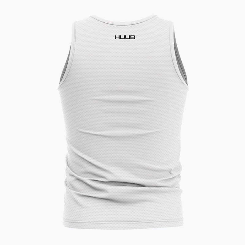 Tank top de ciclism pentru bărbați HUUB Cycling Undervest white 2