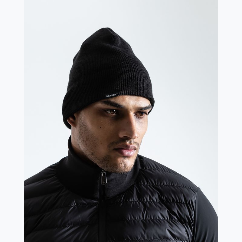 Căciulă de iarnă pentru bărbați BOXRAW Beanie black 4