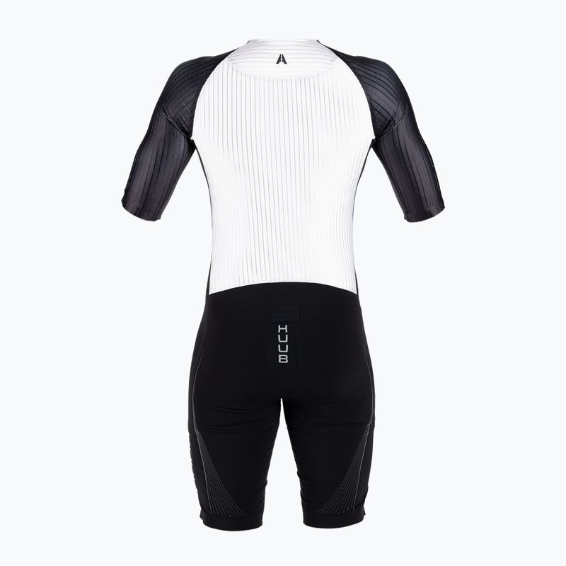 Costum de triatlon pentru bărbați HUUB Anemoi Aero + Bonded negru ANEPB 2