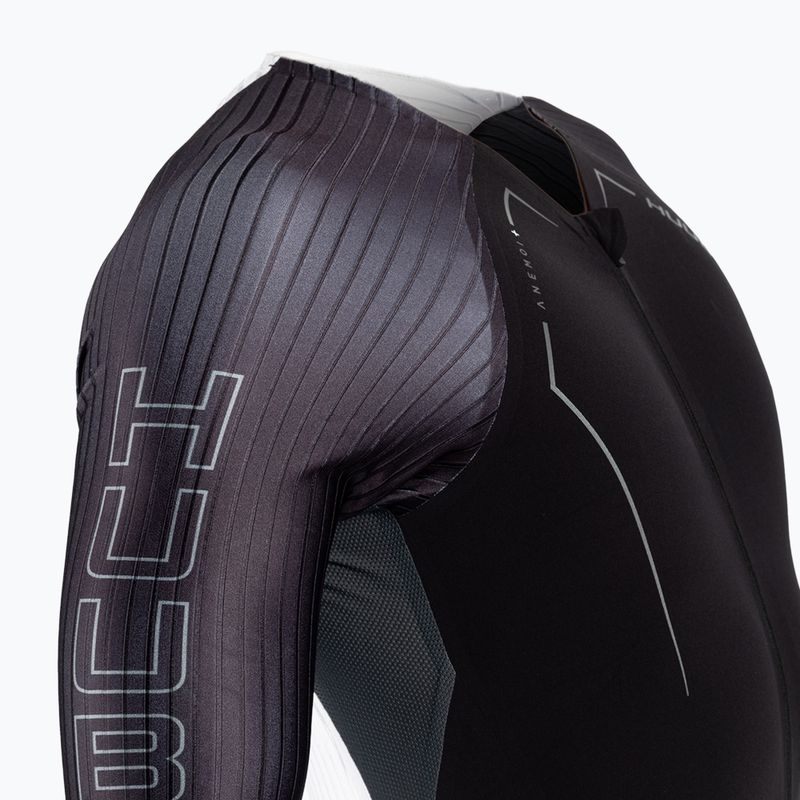 Costum de triatlon pentru bărbați HUUB Anemoi Aero + Bonded negru ANEPB 4