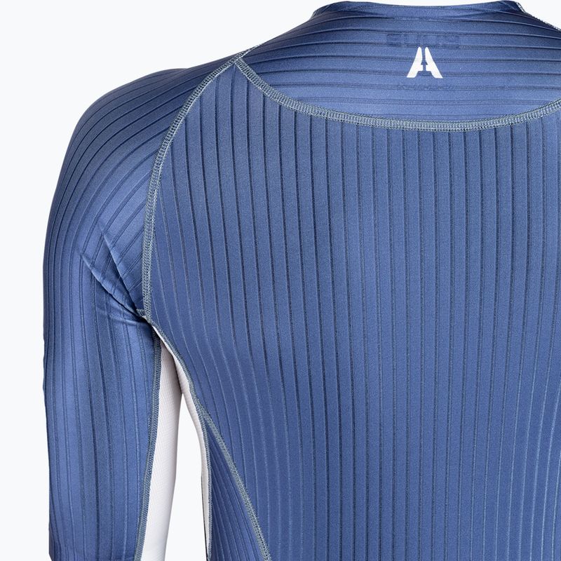 HUUB costum de triatlon pentru bărbați Anemoi Aero + Flatlock negru-albastru ANEPF 5