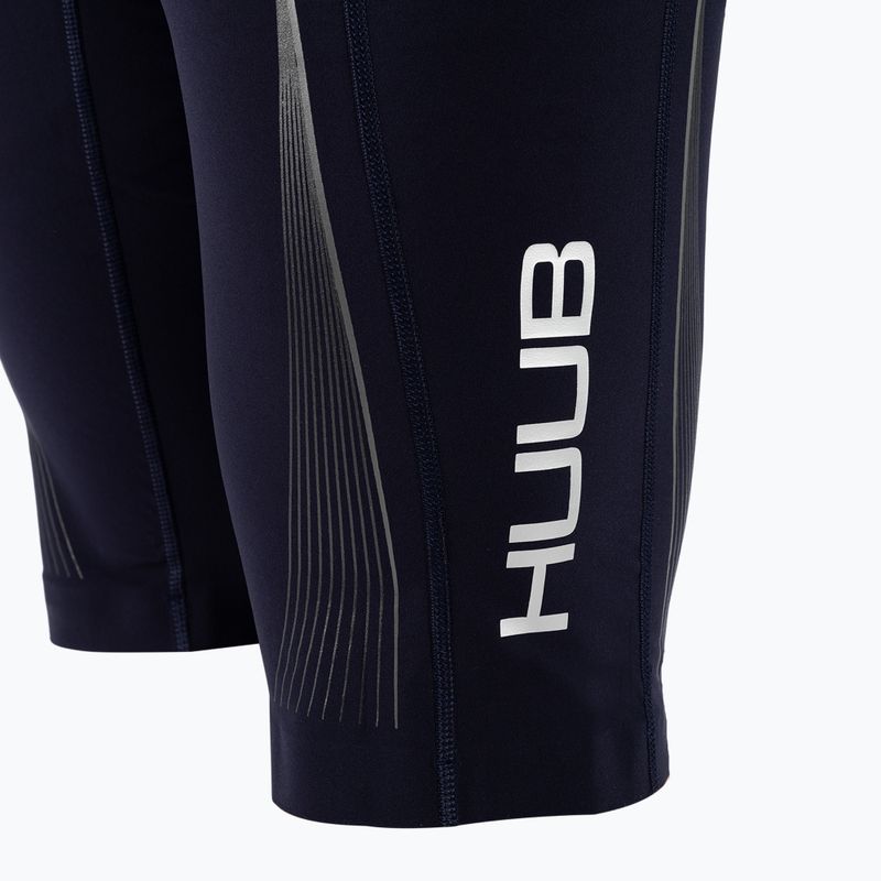 HUUB costum de triatlon pentru bărbați Anemoi Aero + Flatlock negru-albastru ANEPF 7