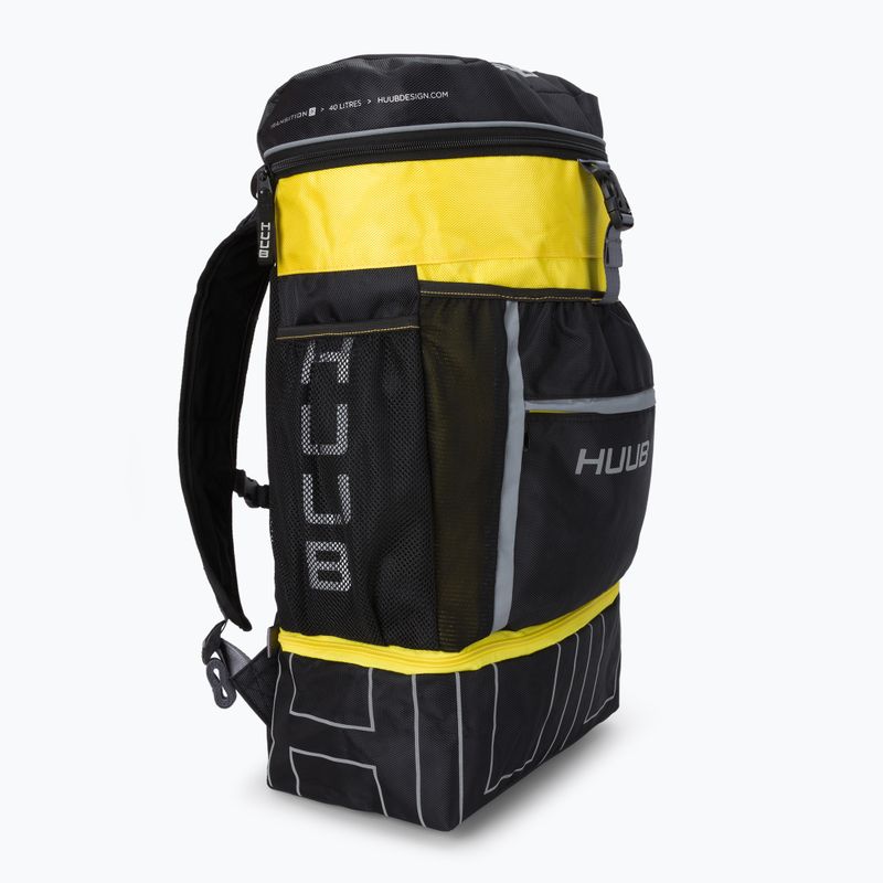 HUUB Transition II Triathlon Rucksack negru/galben A2-HB19FY