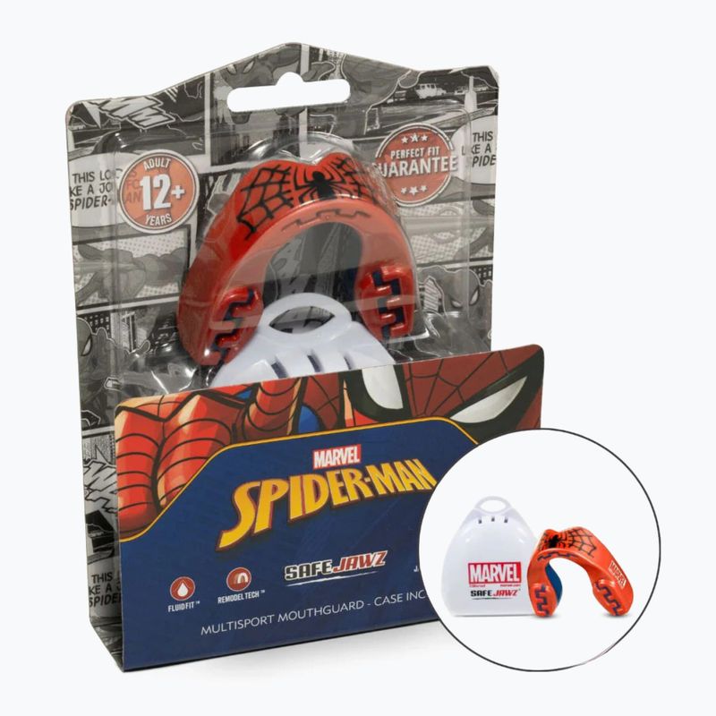 Protector de maxilar SAFEJAWZ Marvel Spider Man roșu 2
