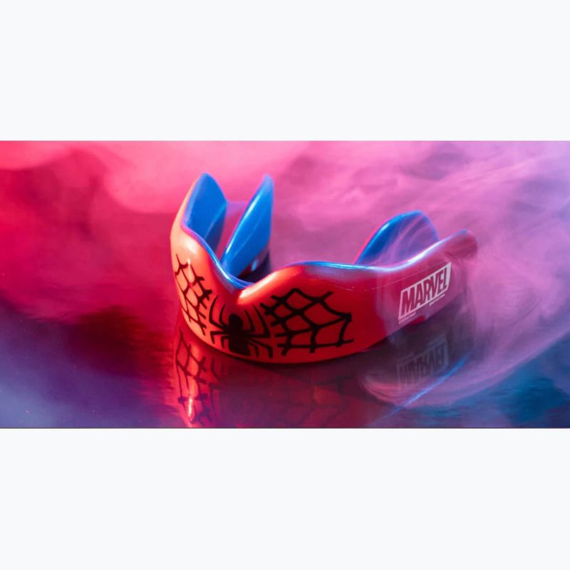 Protector de maxilar pentru copii SAFEJAWZ Marvel Spider Man roșu 3