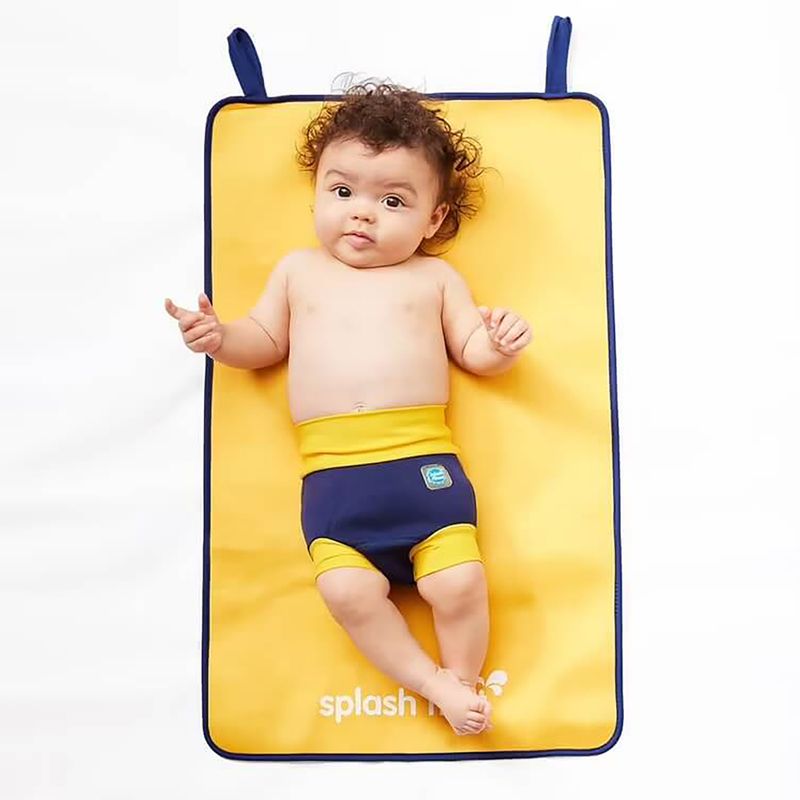 Scutec de înot Splash About Happy Nappy navy / yellow 4