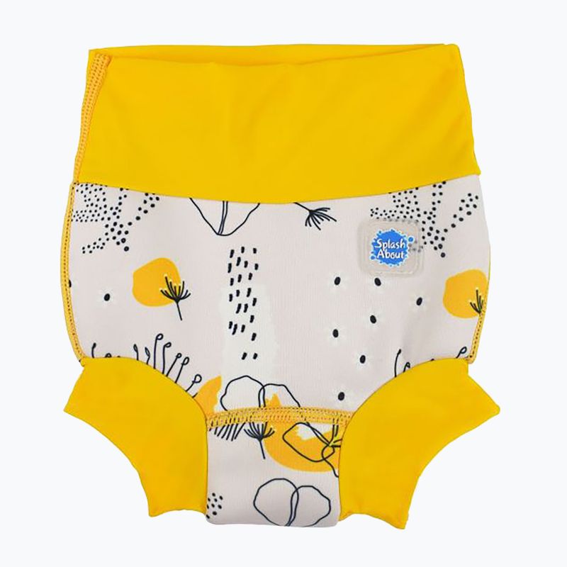 Splash About Happy Nappy Delicate Flowers Yellow HNFML scutec de înot