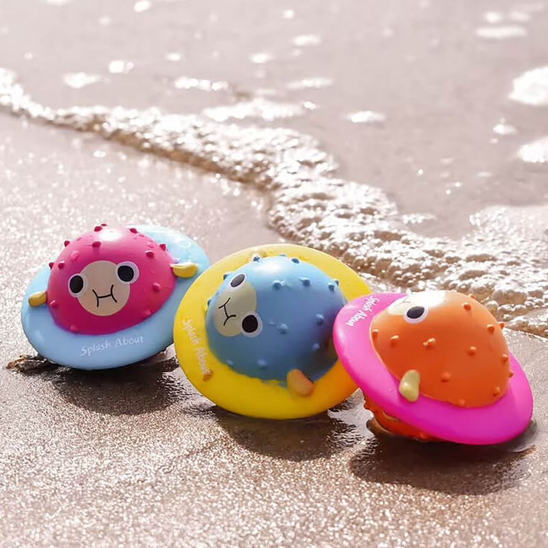 Jucărie de prins Splash About Pufferfish Flip&Float 3 szt. orange / blue / purple    Noutate