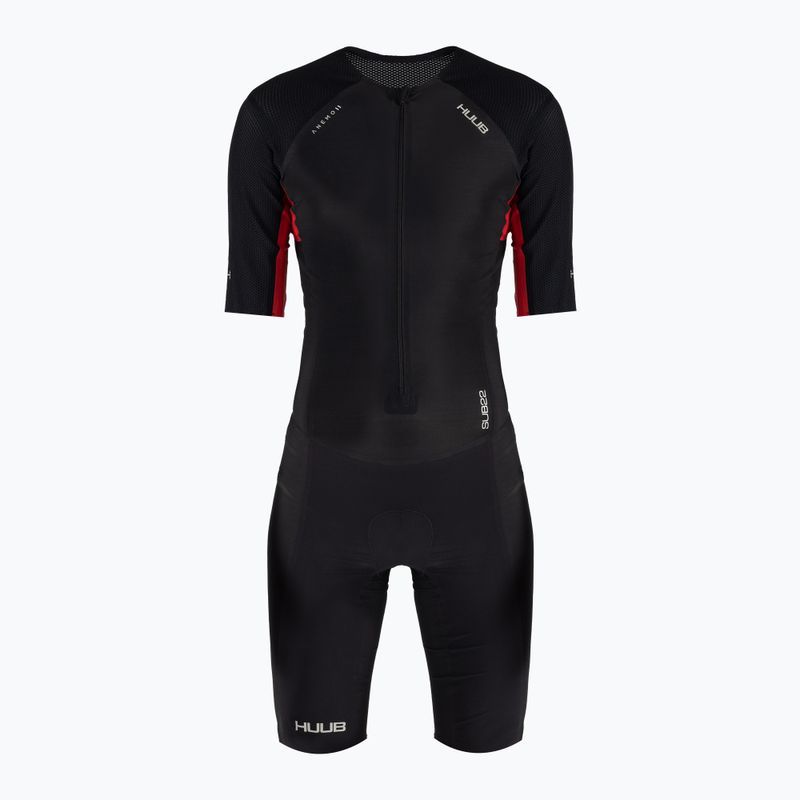 Costum de triatlon pentru bărbați HUUB Anemoi 2 SUB22 negru ANESUB22BG