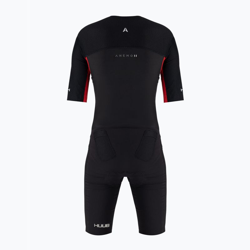 Costum de triatlon pentru bărbați HUUB Anemoi 2 SUB22 negru ANESUB22BG 2