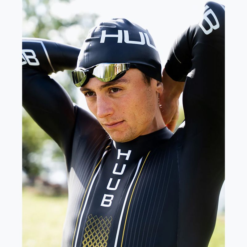 HUUB Spumă de triatlon Agilis Ali Gold 3:5 pentru bărbați negru/galben FRE35H 9