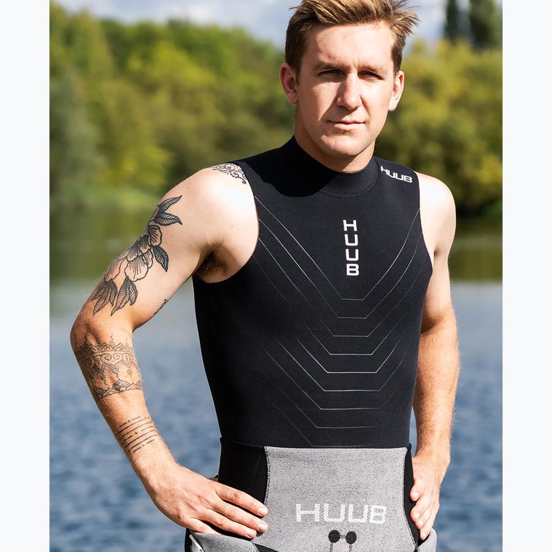HUUB Vesta de neopren negru NEOVEST 6