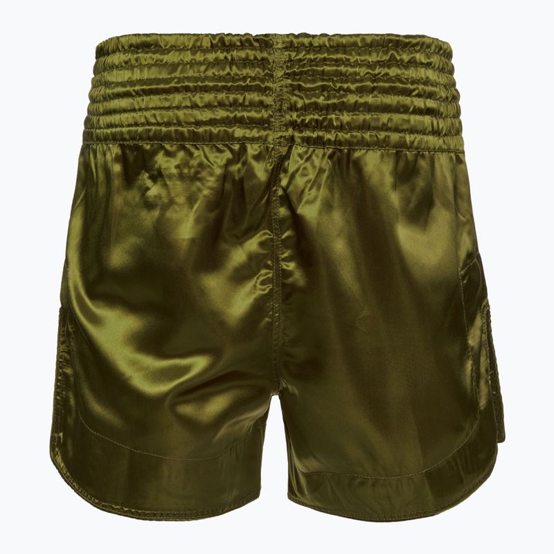 Pantaloni scurți de antrenament pentru bărbați FUMETSU Origins Muay Thai khaki 2