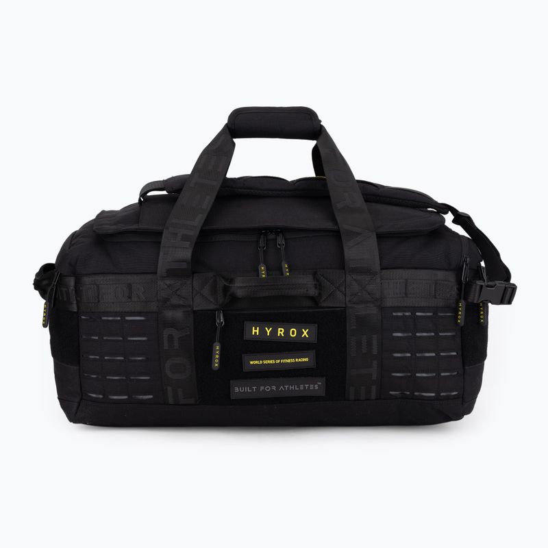 Geantă de antrenament Built For Athletes Hyrox X BFA 60 l black/yellow