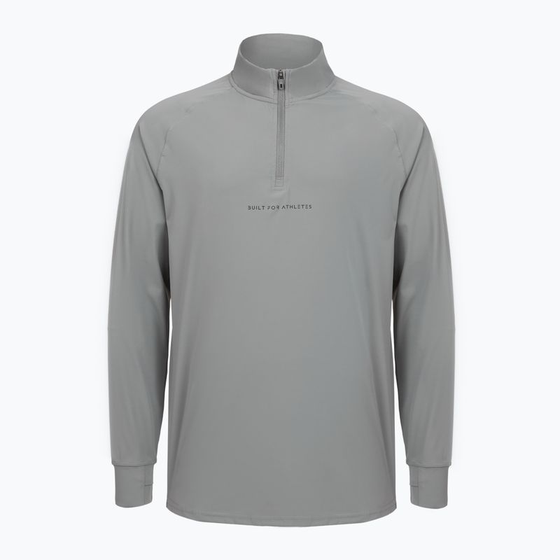 Bluză de antrenament pentru bărbați Built For Athletes 1/4 Zip Pullover concrete 3