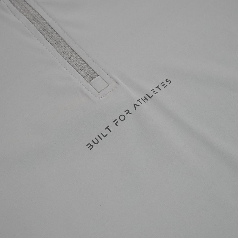 Bluză de antrenament pentru bărbați Built For Athletes 1/4 Zip Pullover concrete 5