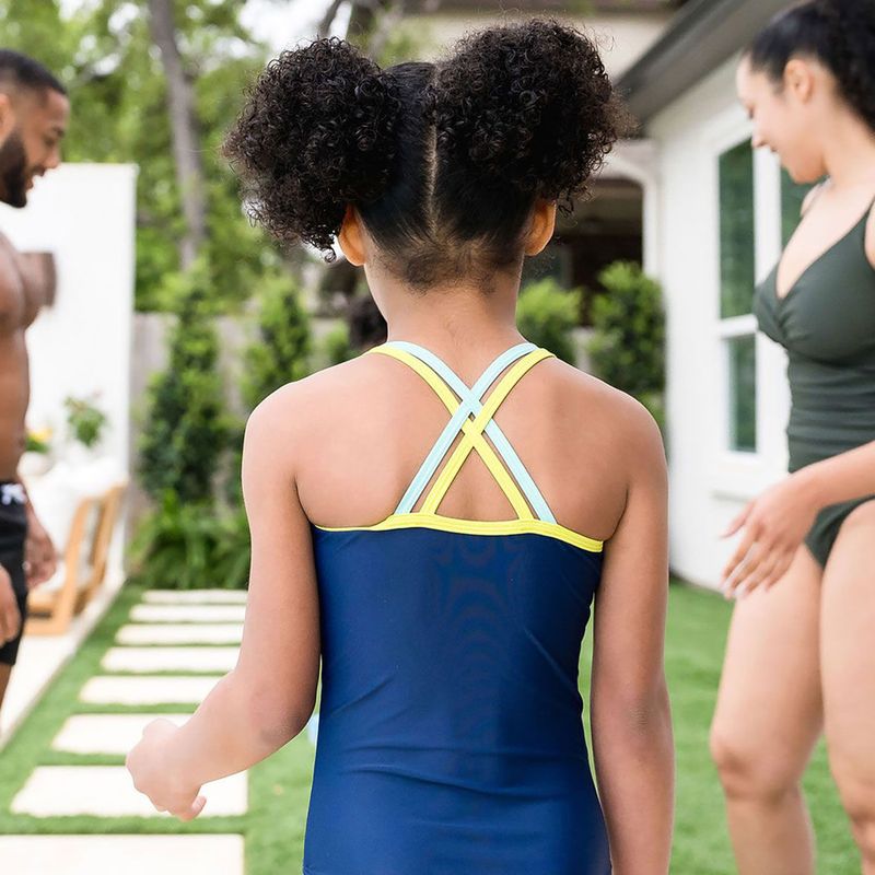 Costum de înot dintr-o piesă pentru copii  Splash About Essential Sports lime    Noutate