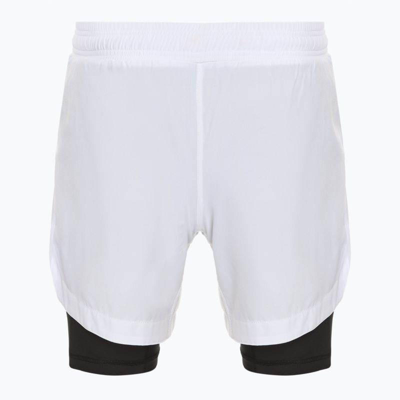 Pantaloni scurți de antrenament pentru bărbați FUMETSU Origins Dual Layer white 2