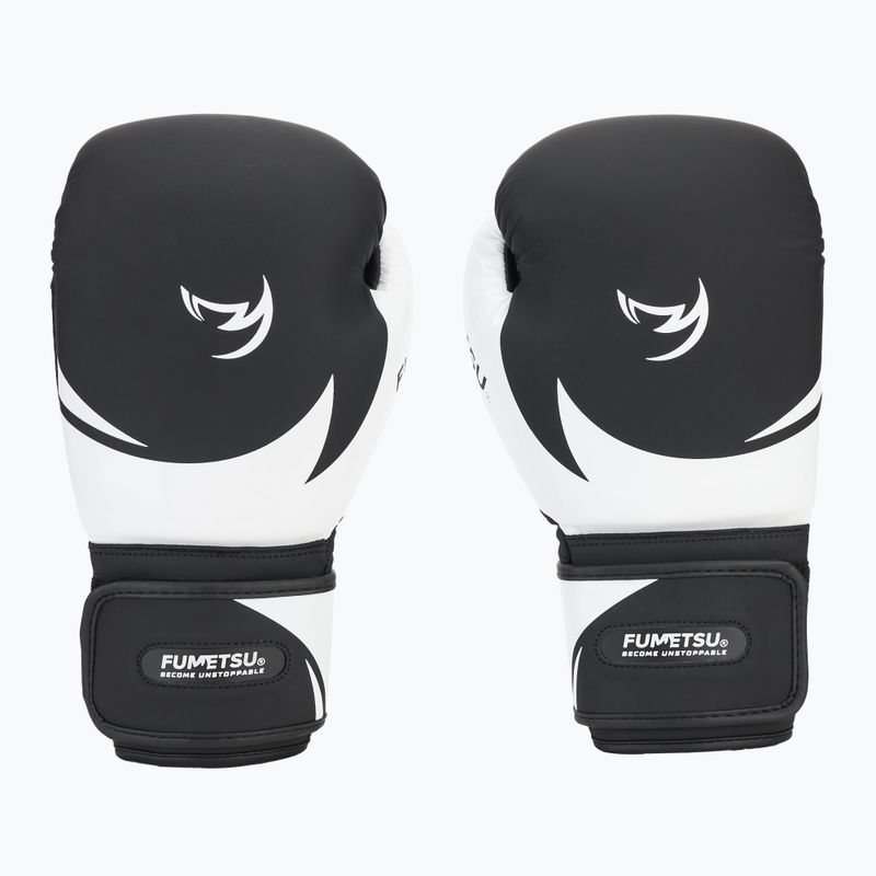 Mănuși de box FUMETSU Ghost S3 Boxing black/ white 2