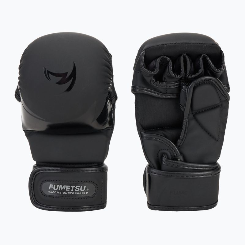 Mănuși MMA pentru copii FUMETSU Ghost S3 Sparring black/ black