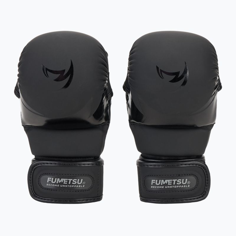 Mănuși MMA pentru copii FUMETSU Ghost S3 Sparring black/ black 2