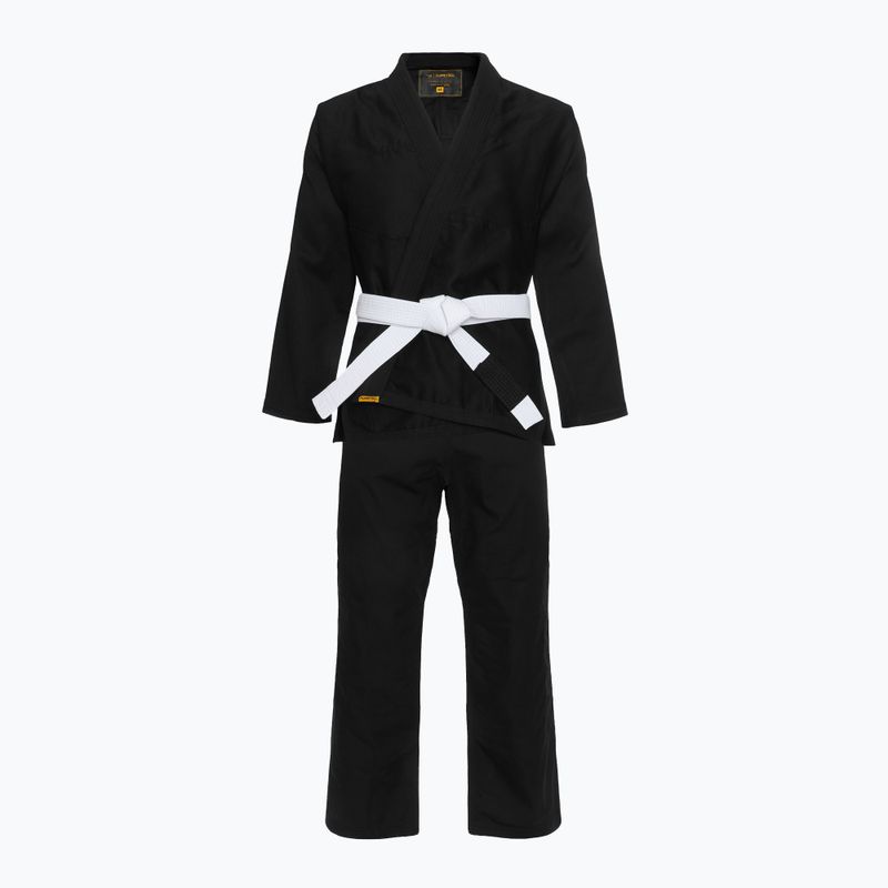 GI pentru jiu-jitsu brazilian FUMETSU Ghost V-Lite BJJ black/ yellow