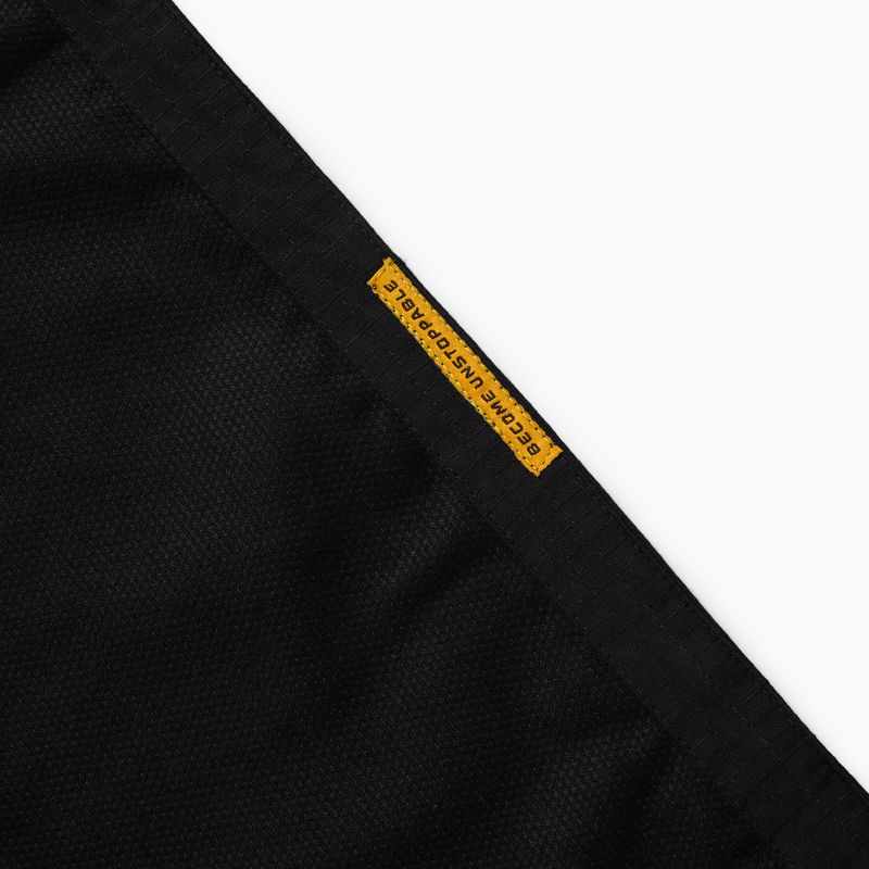 GI pentru jiu-jitsu brazilian FUMETSU Ghost V-Lite BJJ black/ yellow 9