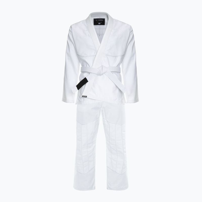 GI pentru jiu-jitsu  brazilian FUMETSU Ghost V-Lite BJJ white/ black