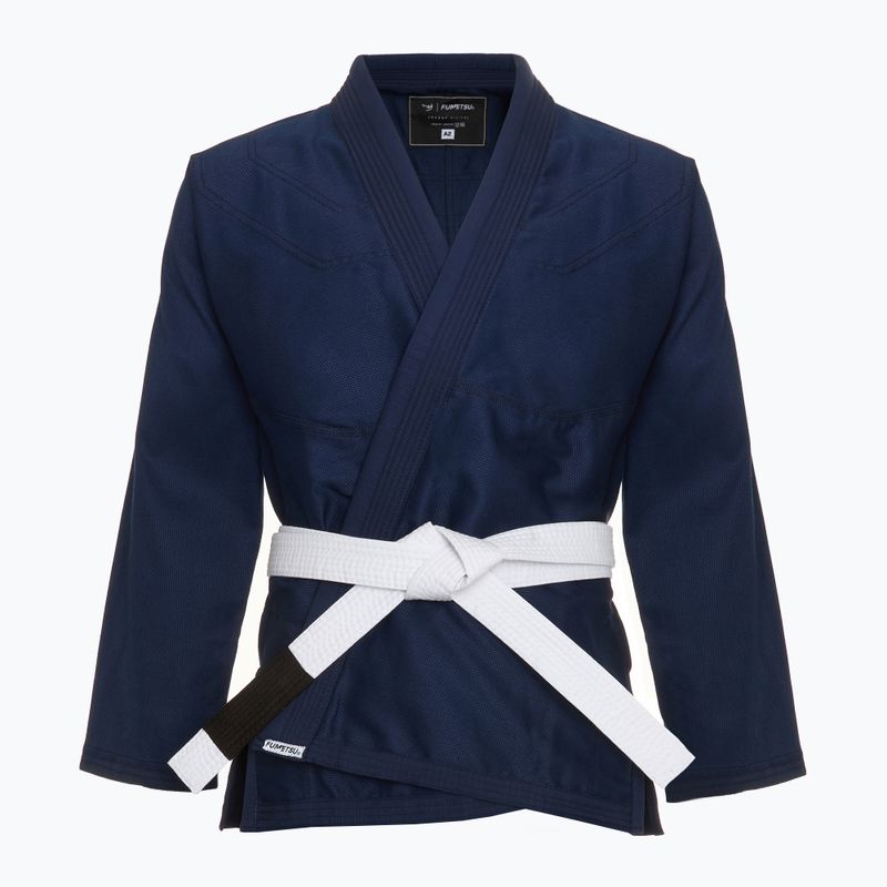 GI pentru jiu-jitsu  brazilian FUMETSU Ghost V-Lite BJJ navy 2